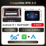 Android 13 GPS Navigation Display for Mercedes-Benz ML GL 2012-2015