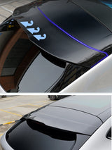 For Xpeng G6 2023-2024 Xiaopeng G6 Car Tail Wing Upgrade Sports Black Samurai Car Spoilers