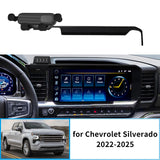 Smart Wireless Fast Charging Phone Mount for Silverado 2022-2025 Car Phone Holder OEM