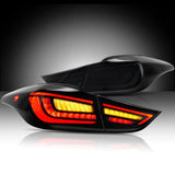 LED Tail Lights with Sequential Signal for Elantra 2011-2016