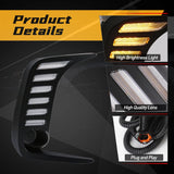 LED DRL Fog Light Assembly for Toyota Corolla 2019-2022 Car Interior Accessory MAGIC COLORM