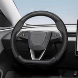 Carbon Fiber Leather Cover for Tesla Model 3 Y X S Car Interior Accessory Hocasen