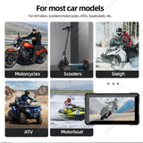 5 Inch CarPlay Monitor for Harley Yamaha Kawasaki