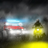 Motorcycle Car LED Work Light Auxiliary Spotlight Off Road Headlight Driving Fog Lamp Universal Front Headlamp For ATV Truck