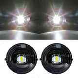 Angel Eyes Fog Light Kit for Toyota Tacoma Tundra Sequoia LED Ambient Light MAGIC COLORM LED White Only