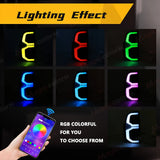 RGB APP Control Tail Lights Toyota Hilux 2015-2024 Car Interior Accessory MAGIC COLORM