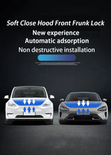 Automatic Soft Close Hood Latch System for Xiaomi SU7 Car Interior Accessory ZJCGO