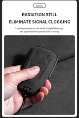 Suede Car Key Case Cover for Audi A6 A4 A7 Q5 A5 A4 B9 Q5 Q7 TT TTS 8S 2016 2017