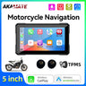 5 Monitor Wireless CarPlay for Universal Motorcycle
