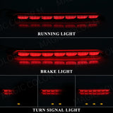 LED Bumper Reflector Light for Honda Civic 2021-2023 Car Interior Accessory MAGIC COLORM