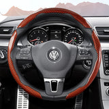 Carbon Fiber Wheel Cover Snap-On for VW Golf Tiguan