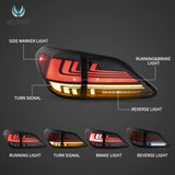 Vland Dynamic LED Tail Lights Lexus RX Series 09-15 Car Interior Accessory Vland