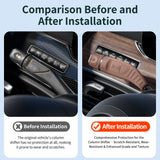 For Mercedes-Benz (2014-2023) E-Class E200 E300 E450 Car Silicone Wiper Gear Shift Lever & Turn Signal Handle Protector Cover