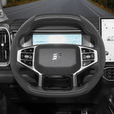 Snap-On Suede Steering Wheel Cover for Jetour X70