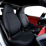 All-Season PU Leather Seat Covers for Smart Fortwo 451 Car Interior Accessory GMUNI