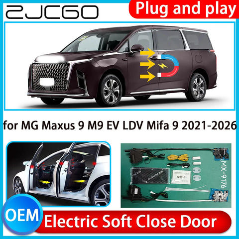 Electric Soft Close Door System for Maxus Mifa 9 2021–2026 Car Interior Accessory ZJCGO Default Title