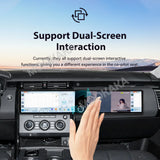 24.6" Dual Screen Android Head Unit for Land Rover Discovery 5 Android Head Unit Aotsr