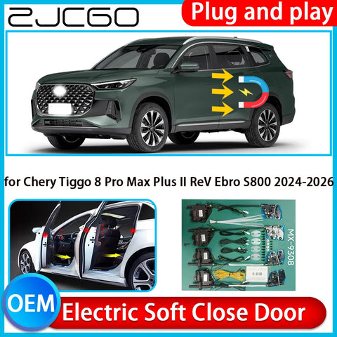 Electric Soft Close Door Latch Kit for Chery Tiggo 8 Pro 2024 Car Interior Accessory ZJCGO Default Title