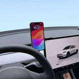 Foldaway Car Phone Mount Holder Magnetic Wireless Charger Compatible with MagSafe for Tesla Model 3 Y LAUNCH HIGHLAND 2026 20