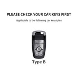 Leather Car Key Case Cover Car Interior Accessory OEM