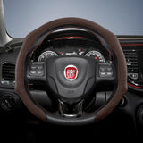 Premium Suede Steering Wheel Cover for Fiat Models