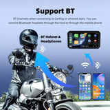 5 inch Wireless CarPlay GPS for Motorcycles Universal