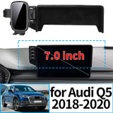 Wireless Charging Clip-On Phone Holder for Audi Q5 2018–2020 Car Phone Holder CATUSIKI