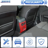 Interior Trim Cover Red Carbon Fiber for Chrysler 300C Car Interior Accessory HEBE