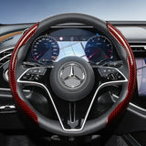 Quick-Release Carbon Fiber Steering Cover for Mercedes
