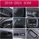 Titanium Interior Trim Kit for Volvo XC60 2018-2024 Car Interior Accessory LINGLUYANG