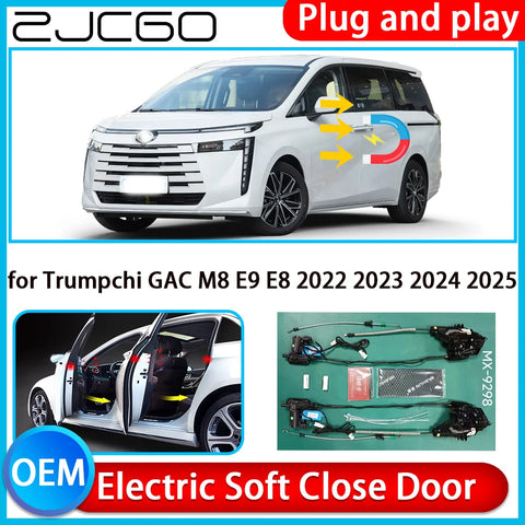 Automatic Soft Close Door System for Trumpchi GAC M8 E9 E8 Car Interior Accessory ZJCGO Default Title