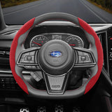 Subaru Anti-Slip Suede Steering Wheel Cover Set