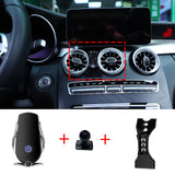 Wireless Charging Magnetic Phone Holder for Benz C-Class 2015–2021