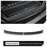 Tesla Cybertruck 2024-2026 Front Trunk Threshold Strip Bumper Protective Cover Pickup Trunk Guard Strip Car Accessory