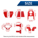 Red ABS Interior Cover Trim for Chery T2 Traveler 2023+