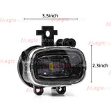 Fog Lights Halogen LED for Nissan NAVARA NP300 2020 Car Interior Accessory MAGIC COLORM