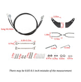 Hood Rope Limb Riser Kit for Ford Bronco 2021 Car Interior Accessory HEBE