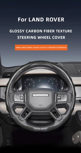 Carbon Fiber Snap-On Cover for Land Rover Sport Car Interior Accessory Hocasen