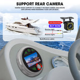 Marine MP5 Stereo Bluetooth Radio for Boat & UTV