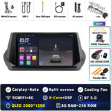 9-inch QLED Android Multimedia Player for Peugeot 208 2019–2022