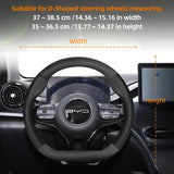 Steering Wheel Cover Carbon Fiber Texture BYD Seal