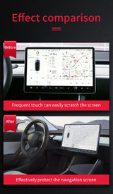 HD Tempered Glass Screen Protector for Tesla Model 3 Y Car Interior Accessory GMUNI