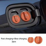 For Zeekr 001 007 009 7X 9X Charging Port Silicone Magnetic Protective Cover Waterproof Dustproof Accessories