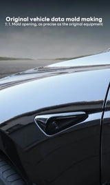 For Tesla New Model 3 Highland 2024 and New Model Y LAUNCH Juniper 2025 Side Camera Cover Lens Protector Black White Red Shiny