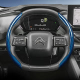 Durable Carbon Fiber Steering Cover for Citroen C4 X