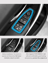 For BMW F20 F21 F30 F34 Door Window Switch Lifter Panel Frame Trim Sticker Car Interior Accessory OEM