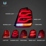 LED Tail Light Assembly for Toyota Highlander 2001-2007 Car Interior Accessory Vland