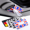 Leather Sun Visor Tissue Box Organizer for Universal Car