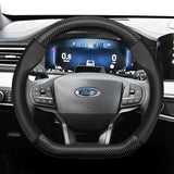 Breathable Carbon Fiber Wheel Cover for Ford Auto Car Interior Accessory Hocasen