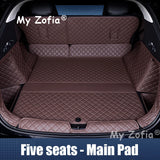 Leather Trunk Mat For Chery Tiggo 9 2025 2026 Full Coverage Rear Interior Special Accessory Trunk Mat | Car Accessory My Zofi